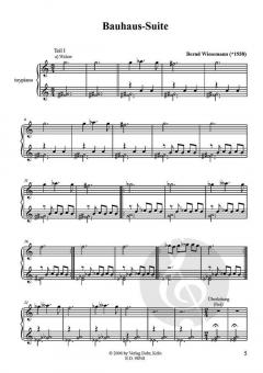 Bauhaus-Suite für toypiano von Bernd Wiesemann 