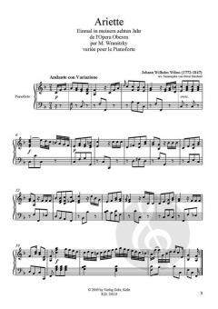 Variationen Vol. 3 von Johann Wilhelm Wilms 