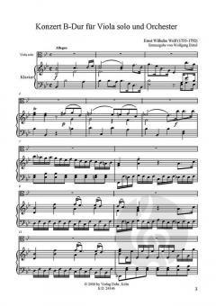 Konzert für Viola und Orchester von Ernst Wilhelm Wolf im Alle Noten Shop kaufen