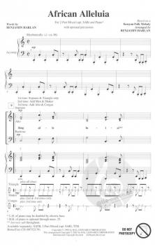 African Alleluia (Benjamin Harlan) 