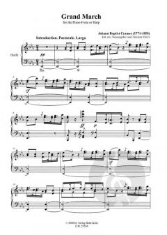 Grand March for the Piano-Forte or Harp (Johann Baptist Cramer) 