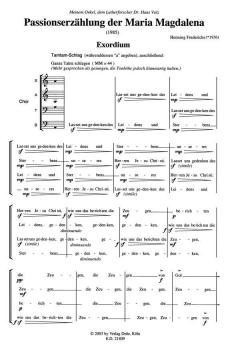 Passionserzählung der Maria Magdalena (Henning Frederichs) 