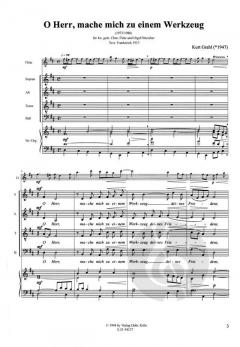 O Herr, mache mich zu einem Werkzeug deines Friedens (Kurt Grahl) 