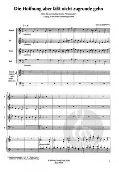 Die Hoffnung aber lässt nicht zugrunde gehn (Kurt Grahl) 