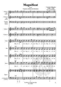 Magnificat (aus den Vesperae solennes de Dominica) (Johann Valentin Rathgeber) 