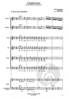 Ecce nunc benedicte (Johann Valentin Rathgeber) 