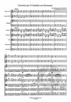 Concerto per il Cembalo Principale con Stromenti (Pietro Pompeo Sales) 