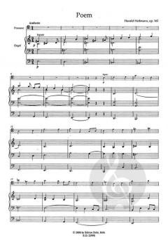 Poem für Posaune (oder Horn) und Orgel (Harald Heilmann) 
