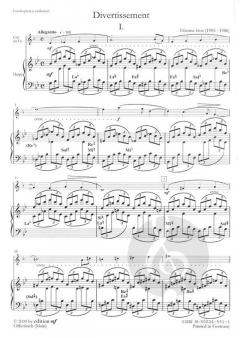 Divertissement pour Cor et Harpe (Etienne Isoz) 