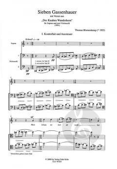 Sieben Gassenhauer (Thomas Blomenkamp) 