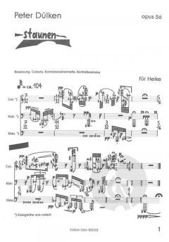 staunen op. 56 - Wink op. 57 (Peter Dülken) 
