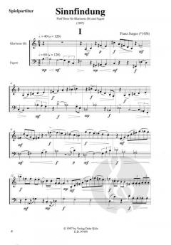 Sinnfindung von Franz Surges für Holzbläser Duo im Alle Noten Shop kaufen