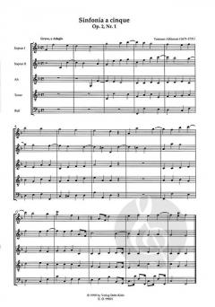 Sinfonia a cinque (Tomaso Albinoni) 