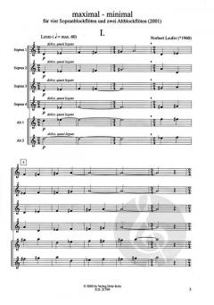 maximal - minimal (Norbert Laufer) 