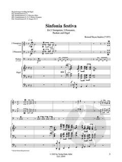 Sinfonia festiva (Bernard Wayne Sanders) 