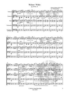 Walzer von Johannes Brahms 