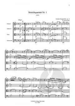 Streichquartett von Norbert Burgmüller im Alle Noten Shop kaufen