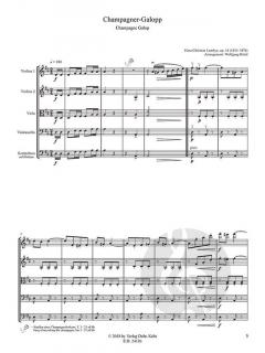 Champagner-Galopp von Hans Christian Lumbye 