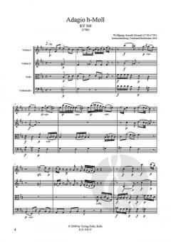 Adagio von Wolfgang Amadeus Mozart 