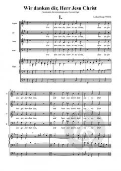 Wir danken dir, Herr Jesu Christ (Lothar Graap) 