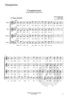 Nunc dimittis (Johann Valentin Rathgeber) 