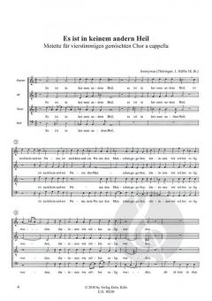 Es ist in keinem andern Heil 
