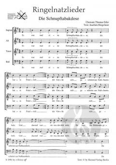 Ringelnatzlieder (Thomas Erler) 
