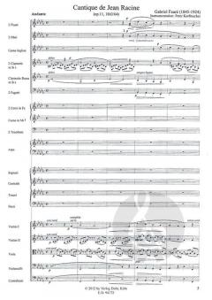 Cantique de Jean Racine op. 11 von Gabriel Fauré 