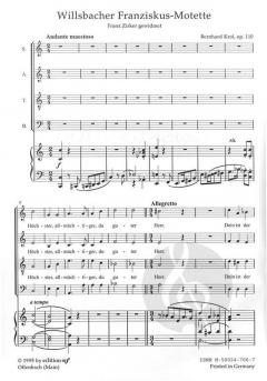 Willsbacher Franziskus-Motette (Bernhard Krol) 