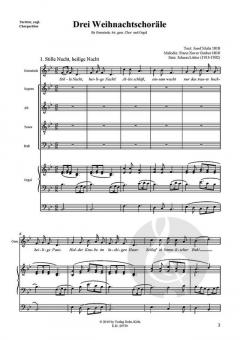 Drei Weihnachtschoräle (Johann Lütter) 