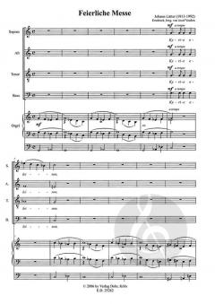 Feierliche Messe (Johann Lütter) 