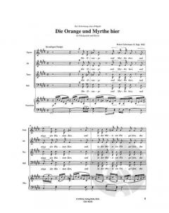 Die Orange und die Myrthe hier (Robert Schumann) 