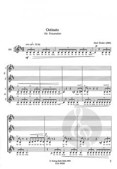 Ostinato von Józef Swider 