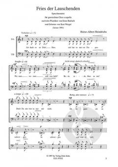 Fries der Lauschenden (Heinz Albert Heindrichs) 