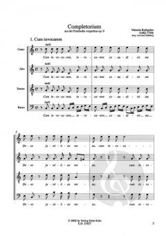 Completorium (Johann Valentin Rathgeber) 