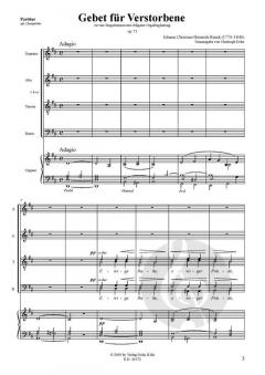 Gebet für Verstorbene (Johann Christian Heinrich Rinck) 