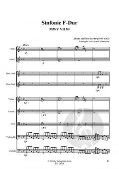 Sinfonien Nr. 79 & 80 von Johann Melchior Molter 