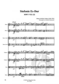 Sinfonien Nr. 121 & 122 von Johann Melchior Molter 