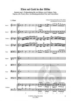 Ehre sei Gott in der Höhe von Johann Christoph Kellner 