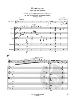 Zigeunerweisen von Pablo de Sarasate 