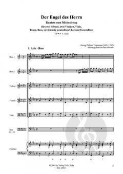Der Engel des Herrn von Georg Philipp Telemann 