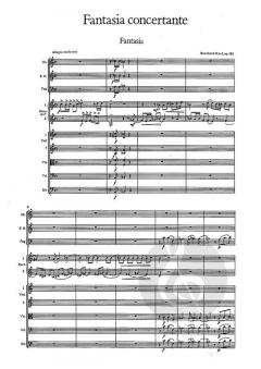 Fantasia concertante für zwei Hörner und Kammerorchester von Bernhard Krol 