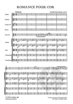Romanze von Camille Saint-Saëns 