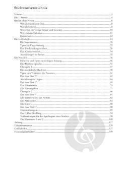 Schule für Kinderklarinette, Chalumeau und Saxonett 