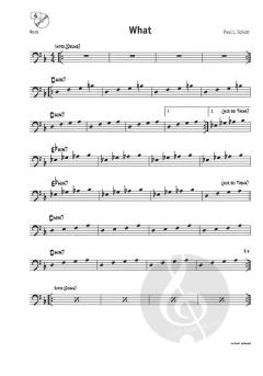 Ein halbes Dutzend Groovy Jazz-Standards von Paul L. Schütt für Posaune im Alle Noten Shop kaufen