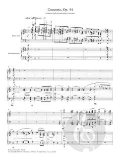 Konzert in a-Moll op. 54 von Robert Schumann für Klavier und Orchester im Alle Noten Shop kaufen - EP71819