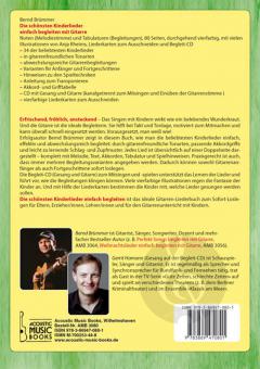 Die schönsten Kinderlieder einfach begleiten mit Gitarre von Bernd Brümmer 