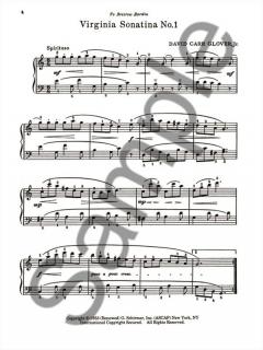 3 Sonatinas And A Sonata For Piano Solo von David Carr Glover 