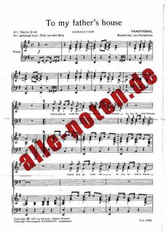 To My Father's House (Les Humphries Singers) 