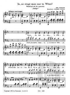 Ja, so singt man nur in Wien (Johann Strauss (Vater)) 